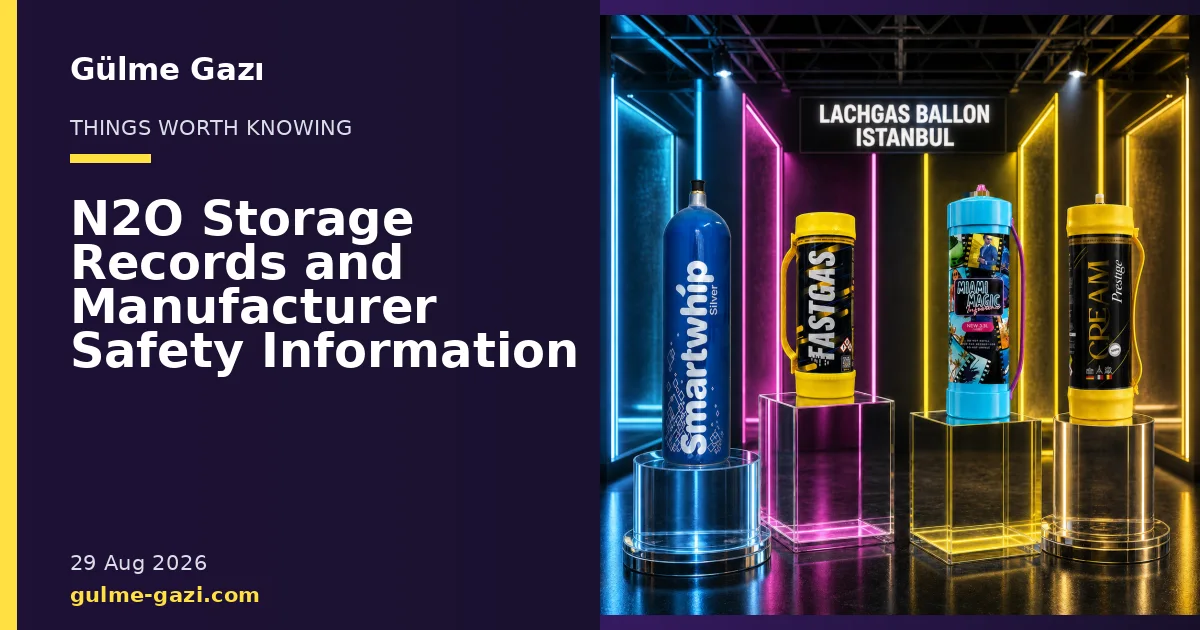 Gülme Gazı blog cover showing product cylinders in a studio setting