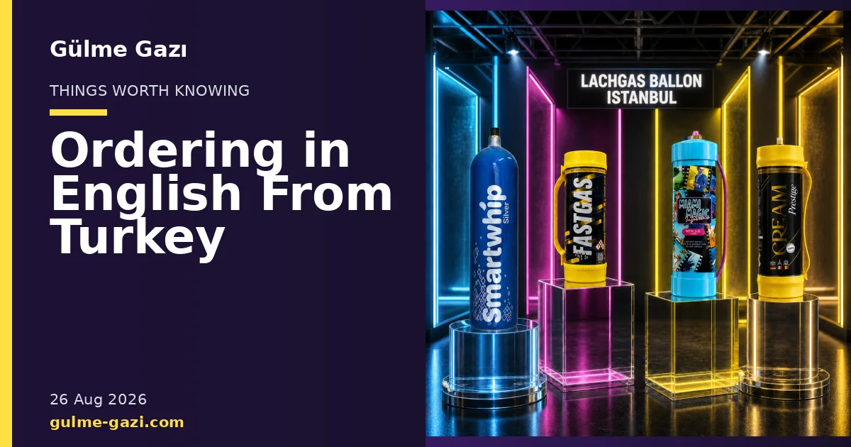 Gülme Gazı blog cover showing product cylinders in a studio setting