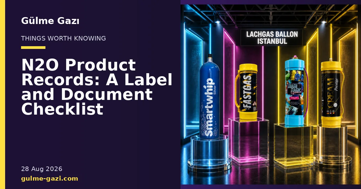 Gülme Gazı blog cover showing product cylinders in a studio setting
