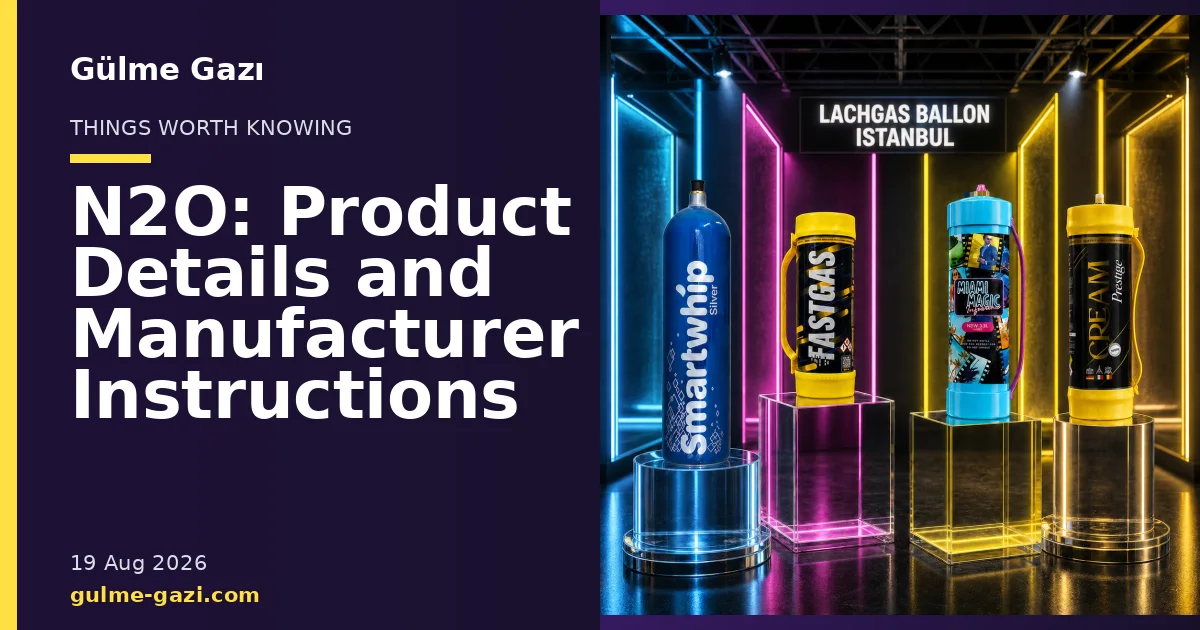 Gülme Gazı blog cover showing product cylinders in a studio setting